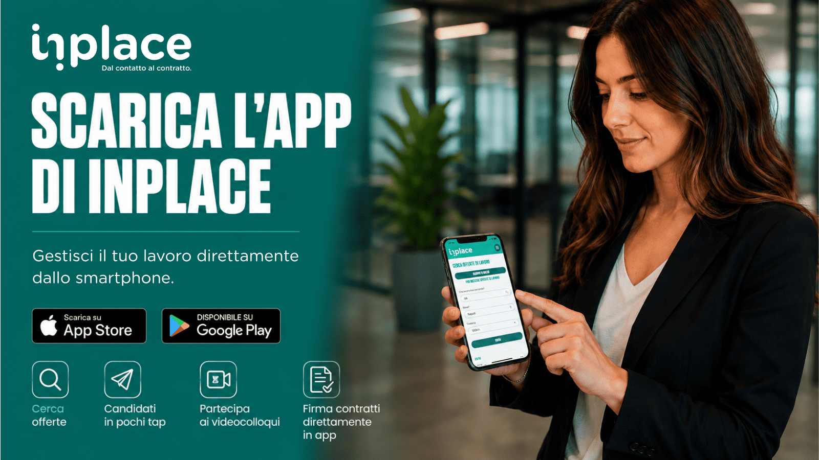 app per trovare lavoro inplace
